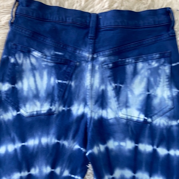 NWT! J. Crew Denim Vintage Straight Tie Dye Raw Hemline Jeans 26 - Picture 14 of 15